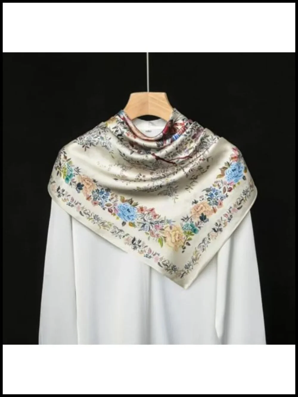 Mulberry Silk Square Scarf 35